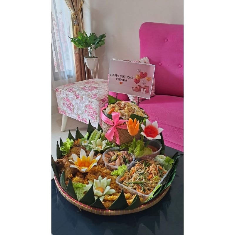 

nasi liwet porsi 10 orang