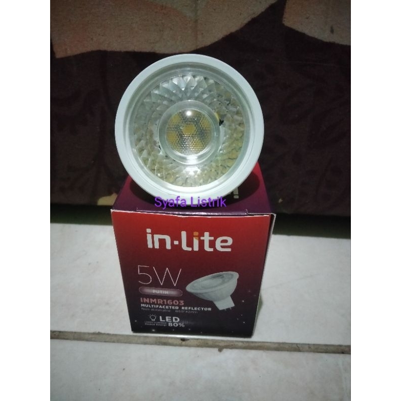 IN-LITE Lampu LED MR16 LED Mangkok LED Sorot 5 Watt