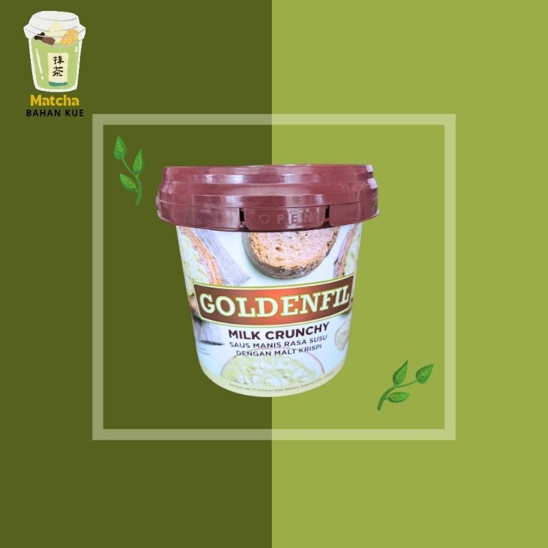

GOLDENFIL Milk Crunchy 1 KG - Topping Selai Donat Roti Kue