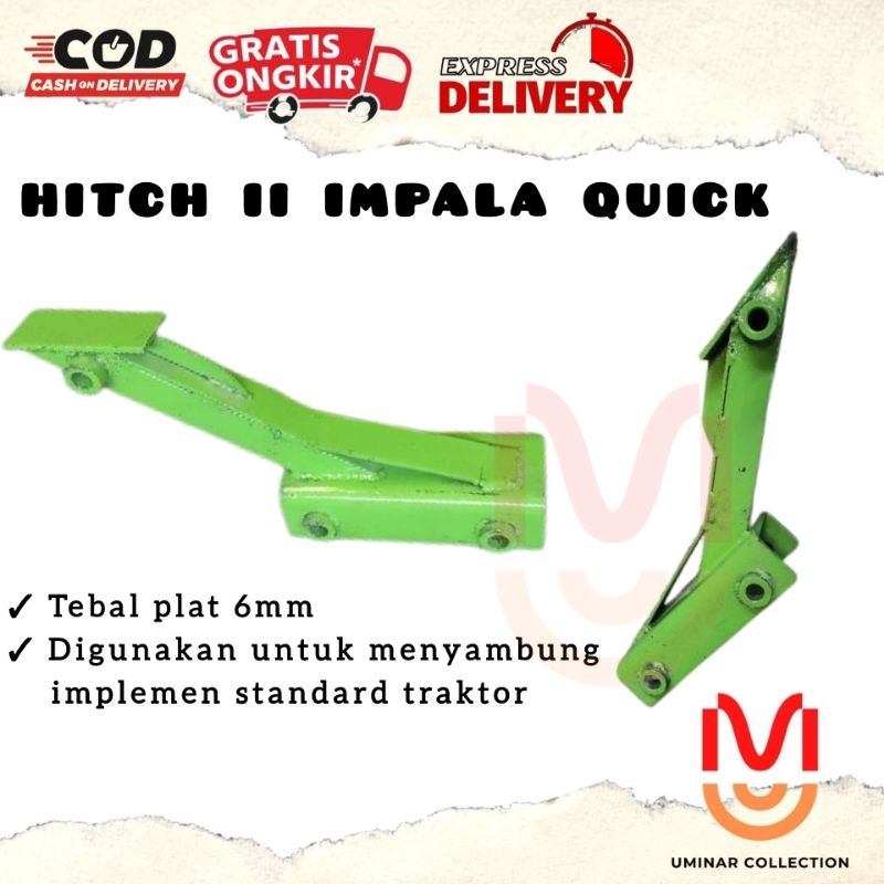 Hitch II Impala Quick Mesin Traktor | Hit 2 Impala Quick | Sikon | Pinggiran | Pengiwo Iwo | Bajak S