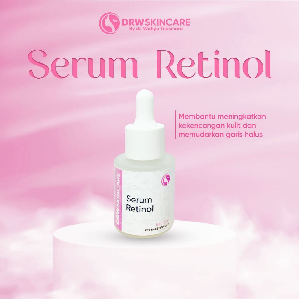 ANEKA SERUM WAJAH DRW SKINCARE - AHA BHA, VIT C E, BRIGHTENING GLOW, RETINOL, ACNE SKIN