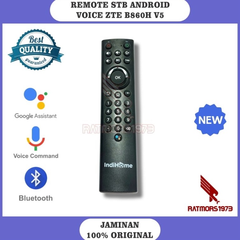 Remote Voice untuk STB Android ZTE B86H V5 dan B866F ORIGINAL BARU x A1P6