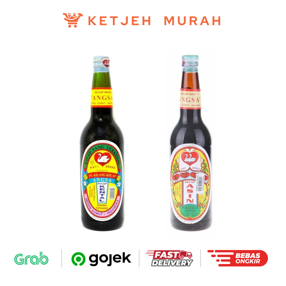 

Kecap Angsa Asin / Manis Kental 600 ML 1 Pcs