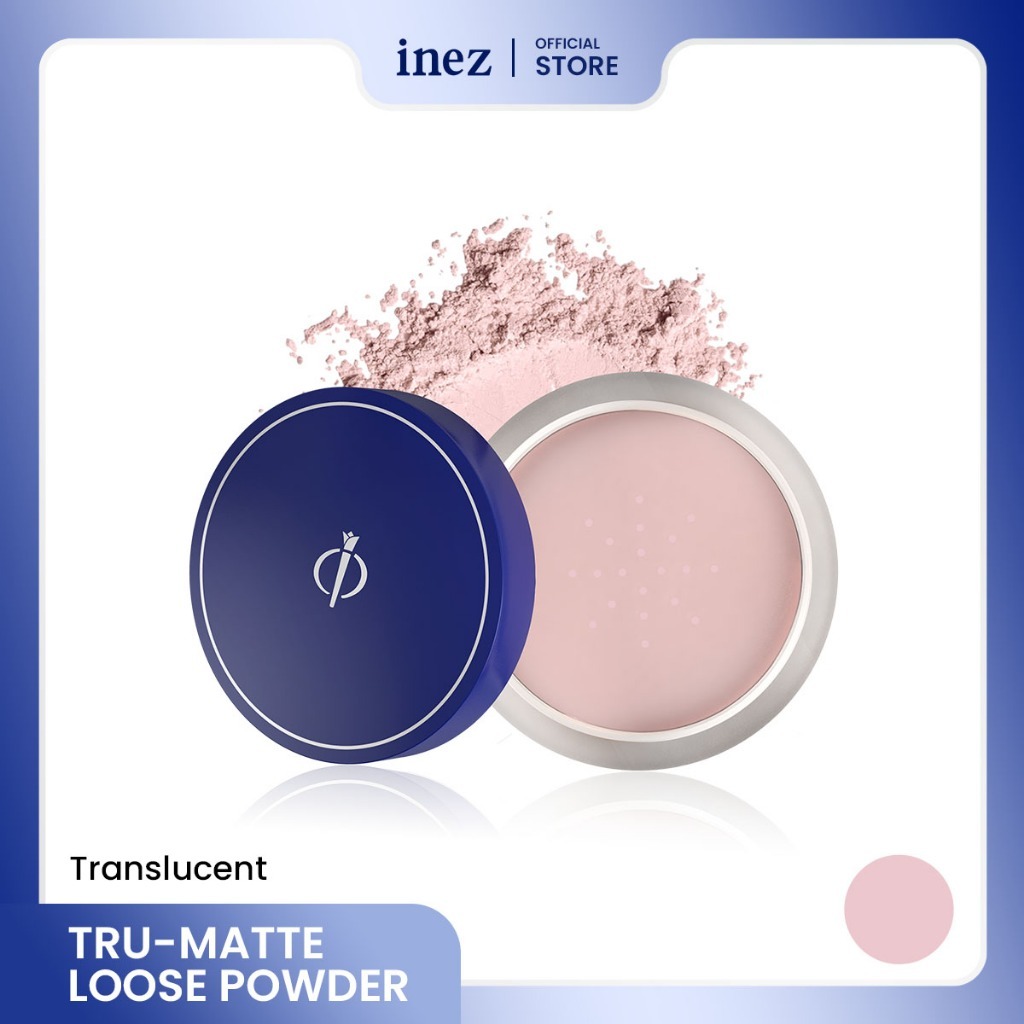 Inez Tru-Matte Loose Powder Bedak Tabur Makeup Rias Pengantin Tahan Lama Matte