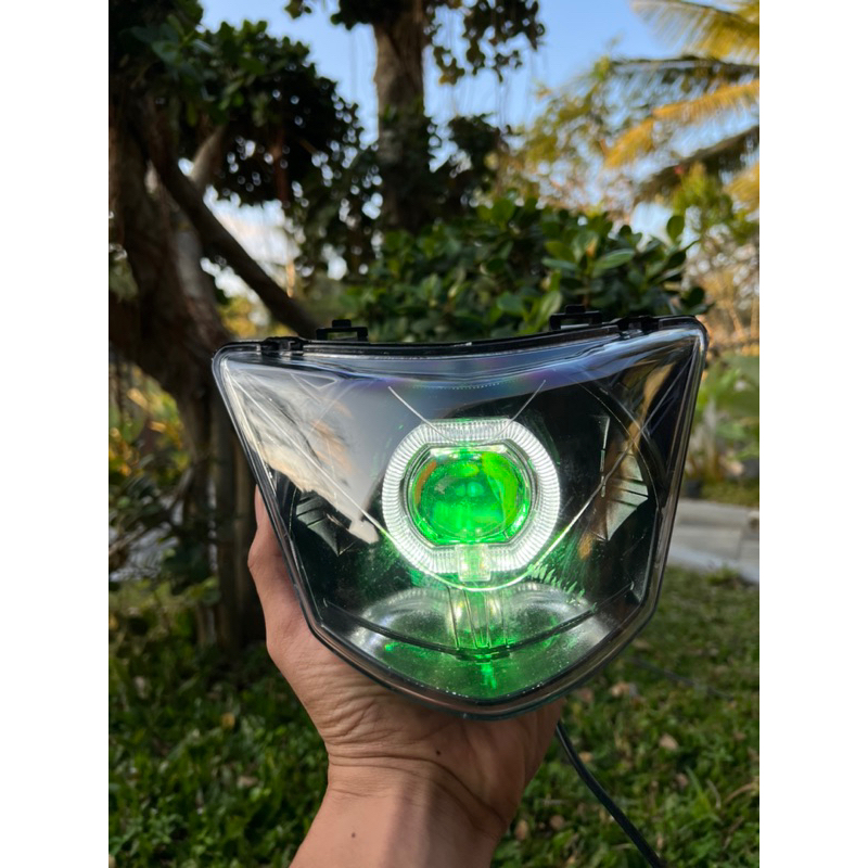 Reflektor Lampu depan jupiter mx lama mx old biled led