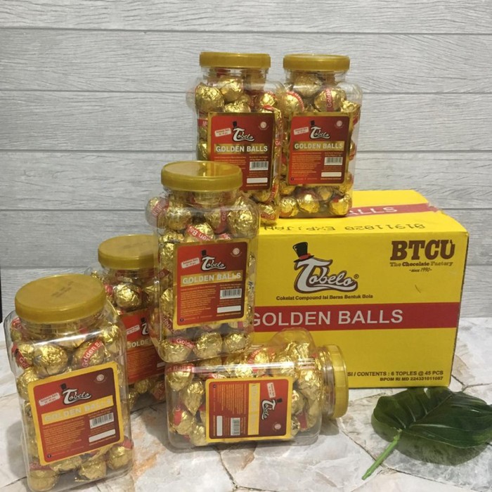 

TOBELO COKLAT GOLDEN BALL 1 TOPLES ISI 40 PCS