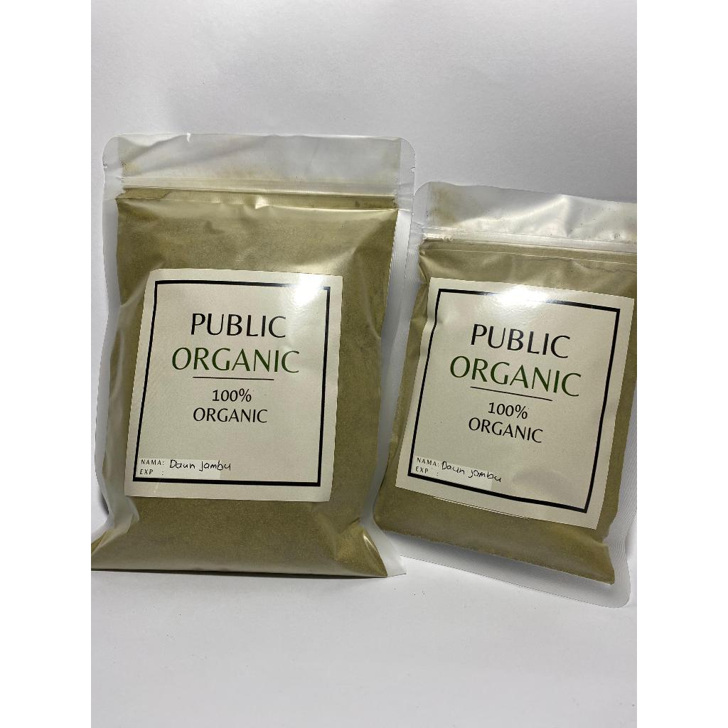 

Daun Jambu bubuk serbuk 100 gram 250 gram 500 gram