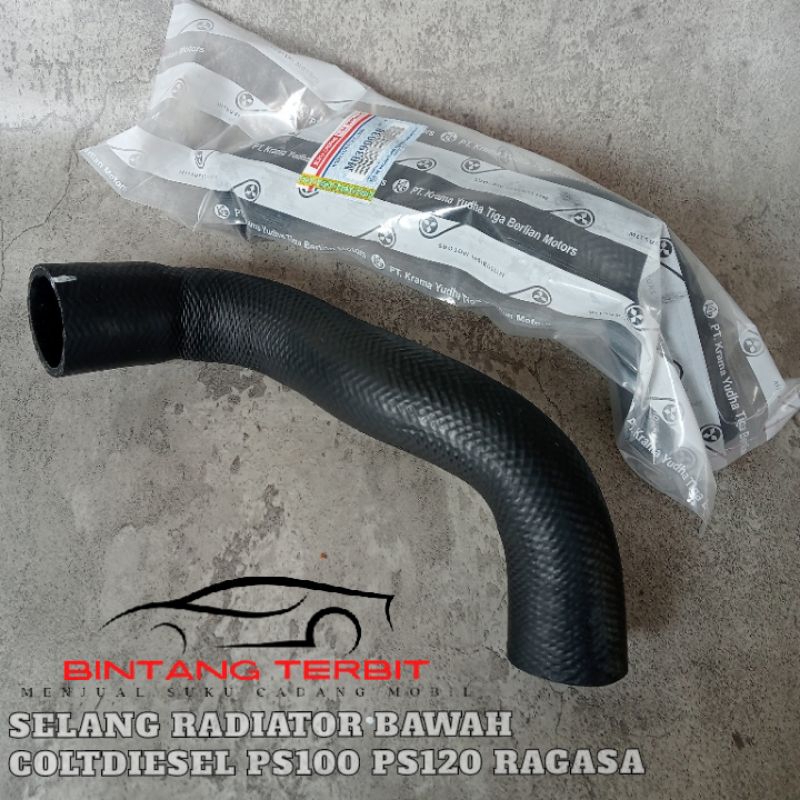 SELANG RADIATOR BAWAH COLTDIESEL PS100 PS120 RAGASA