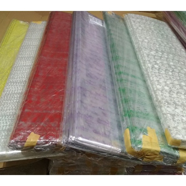 

Ekstra 1Pack5lbr Plastik Bungkus Kado Kaca Bening jumbo