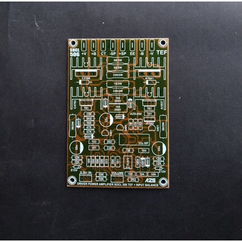 PCB Driver SOCL 506 TEF Input Balance