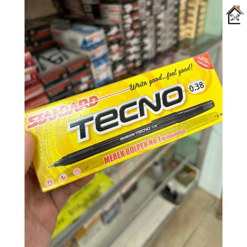 

PENA STANDARD TECHNO 0.38 PER KOTAK / 12 PCS