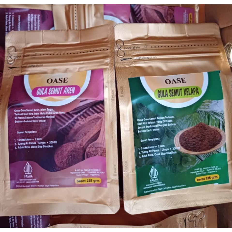 

OASE Gula Semut 225 gram (Gula Aren & Gula Semut)