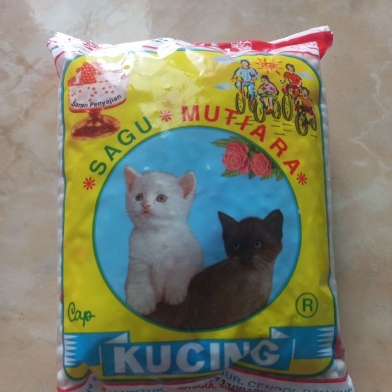 

Sagu Mutiara Cap KUCING 100 g