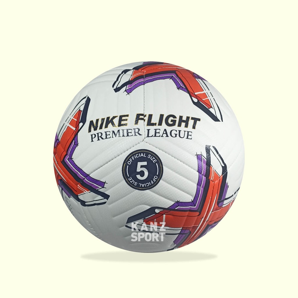 NIKE Bola Sepak Nike Flight Premier League size 5 bola kaki free pentil