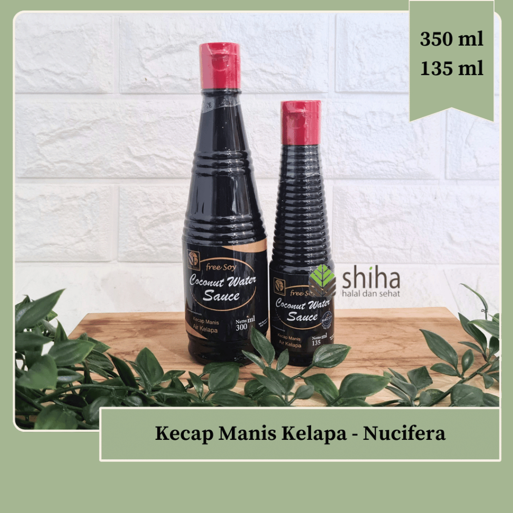 

Kecap Manis Kelapa | Coconut Water Nucifera 150ml / 300ml | Warung Shiha