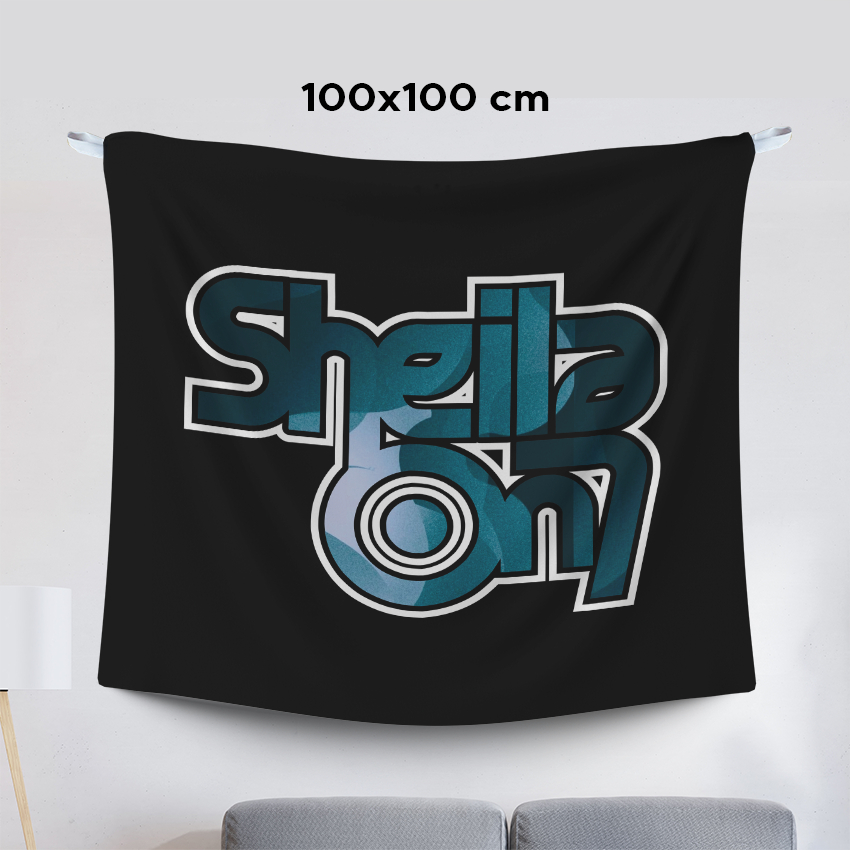 POSTER KAIN TAPESTRY BENDERA SHEILA ON 7 SO7JUMBO
