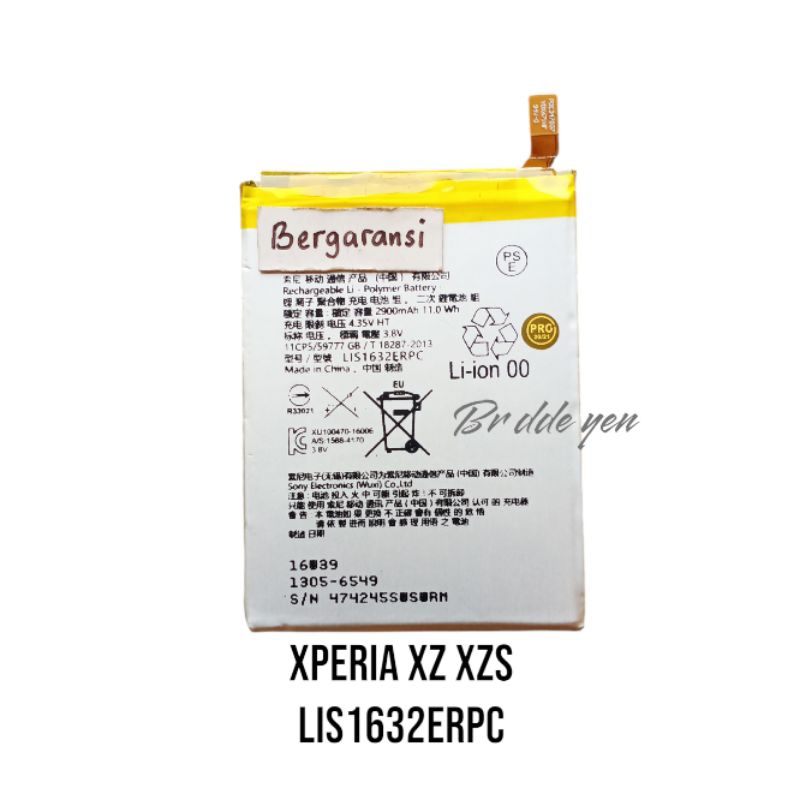 BATERAI UNTUK SONY XPERIA XZ XZS LIS1632ERPC BATRE BATERE BATREI BATEREI BATTERY BATRAI BATRAY soni 
