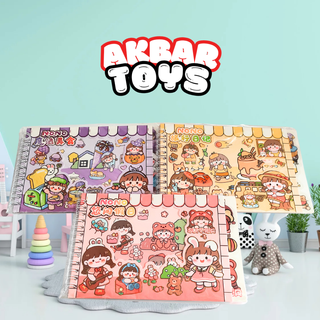 

Sticker LABUBU KOREA MOMO 100Pcs Sticker Dekorasi Tahan Air