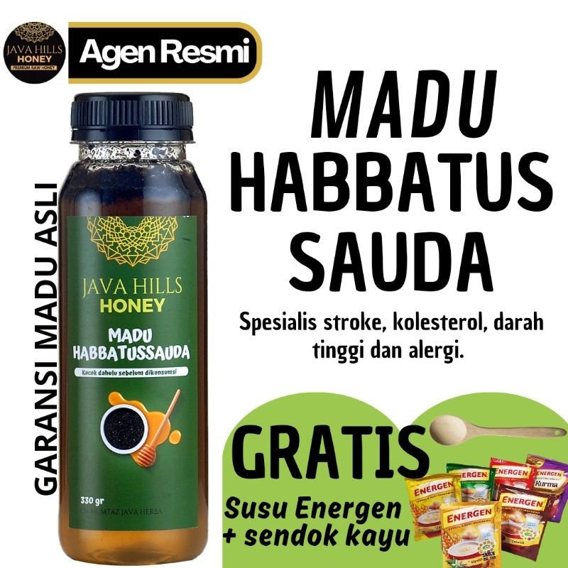 

JAVA HILLS HONEY MADU HABBATUSSAUDA UNTUK STROKE, HIPERTENSI, KOLESTEROL, DAN DIABETES JAVAHILLS