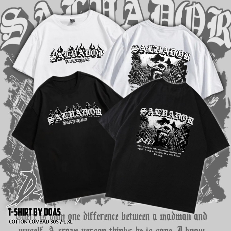 Kaos Salvador Dali T-SHIRT Distro Unisex keren