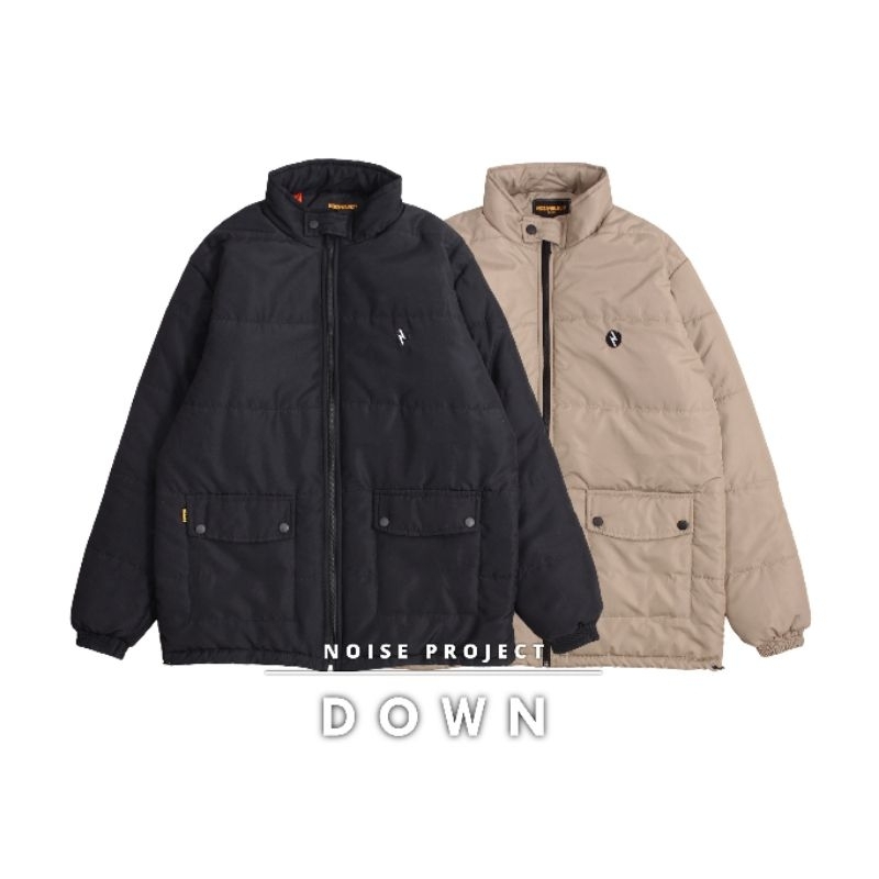 Noise Project Jaket Puffer Down Jaket Gelembung Jaket Puffer Noise