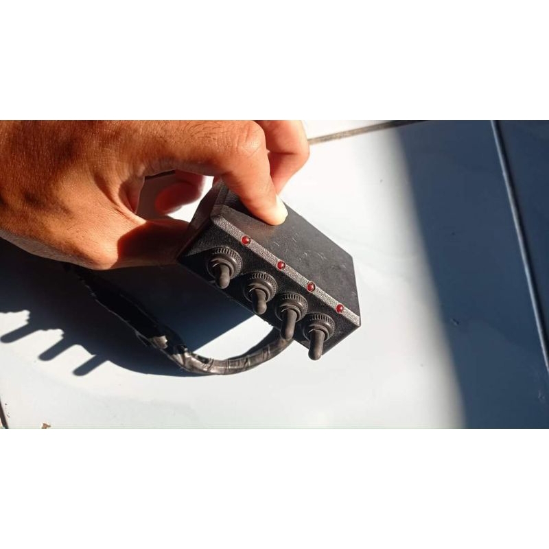 Box saklar + lampu tembak cree owl