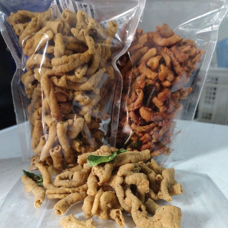 

USUS CRISPY PEDAS DAUN JERUK | USUS CRISPY ORI UK 250 GR