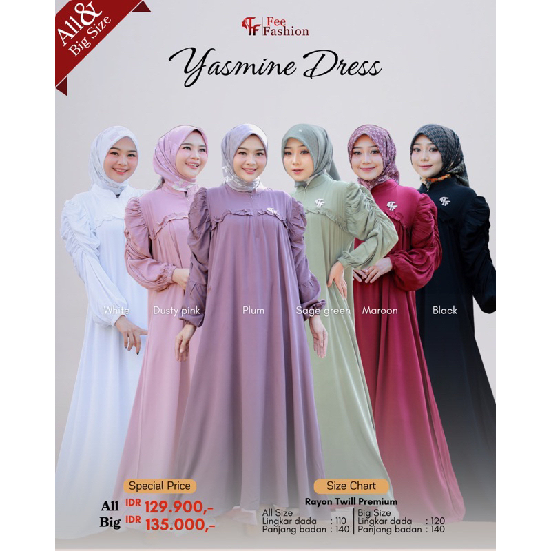 YASMINE DRESS by fee fashion