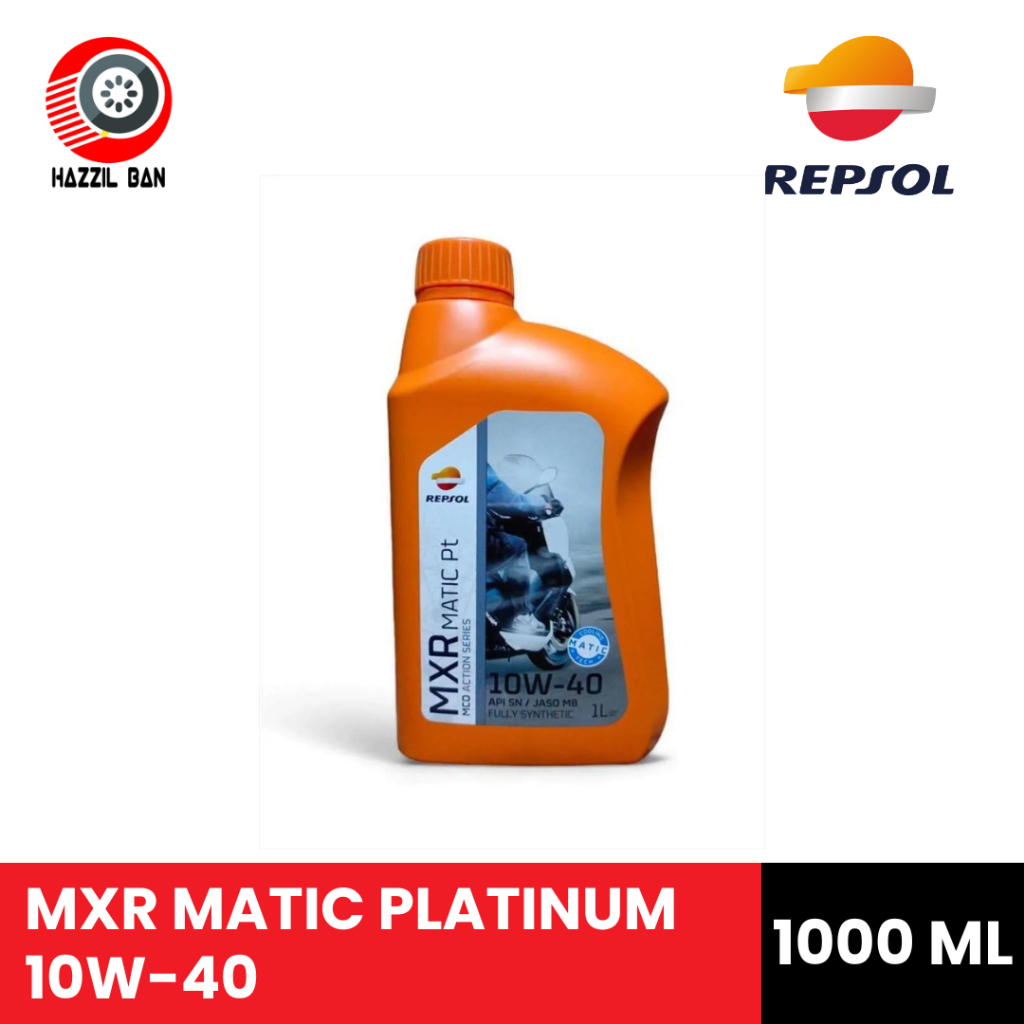 Repsol Oli Motor MXR Matic Platinum 10W40 1L