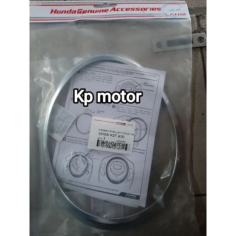 Garnish cover samping reflektor scoopy 2021-sekarang original