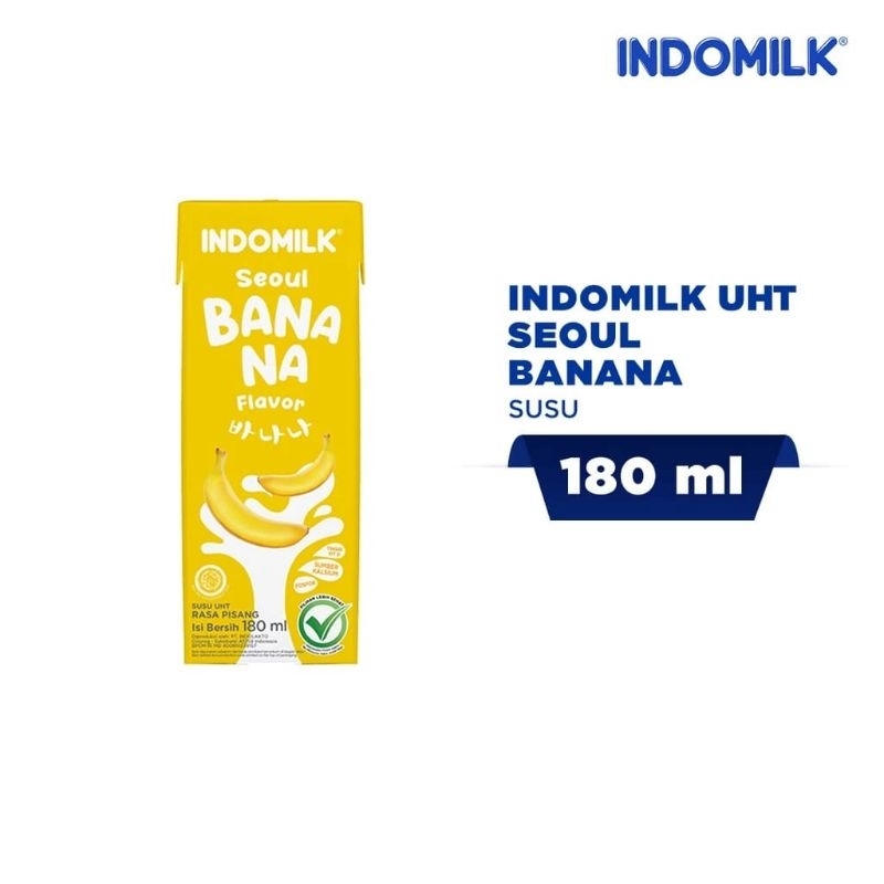 

HR Mart Indomilk uht susu seoul banana susu pisang susu uht pisang