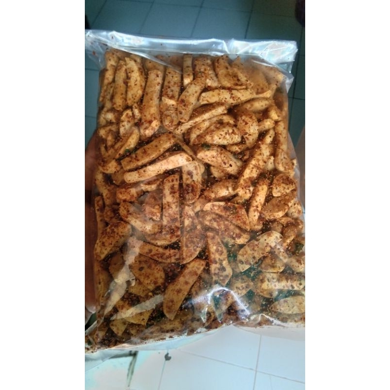 

CEMILAN ENAK BASRENG KERING PEDAS GURIH & RENYAH AROMA DAUN JERUK & RENDANG