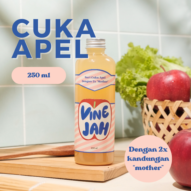 

Vinejah - Cuka Apel | Apple Cider Vinegar | 250 ml