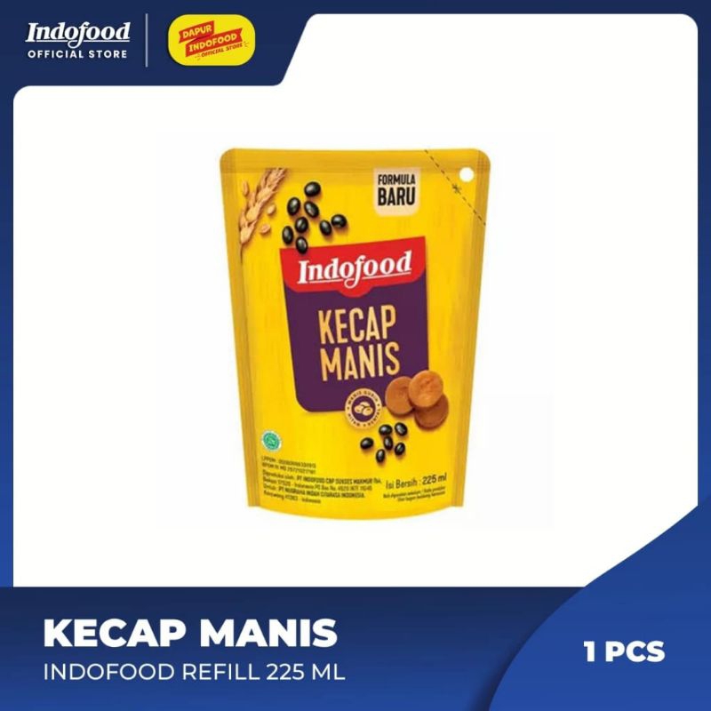 

HR Indofood kecap manis pouch 225ml