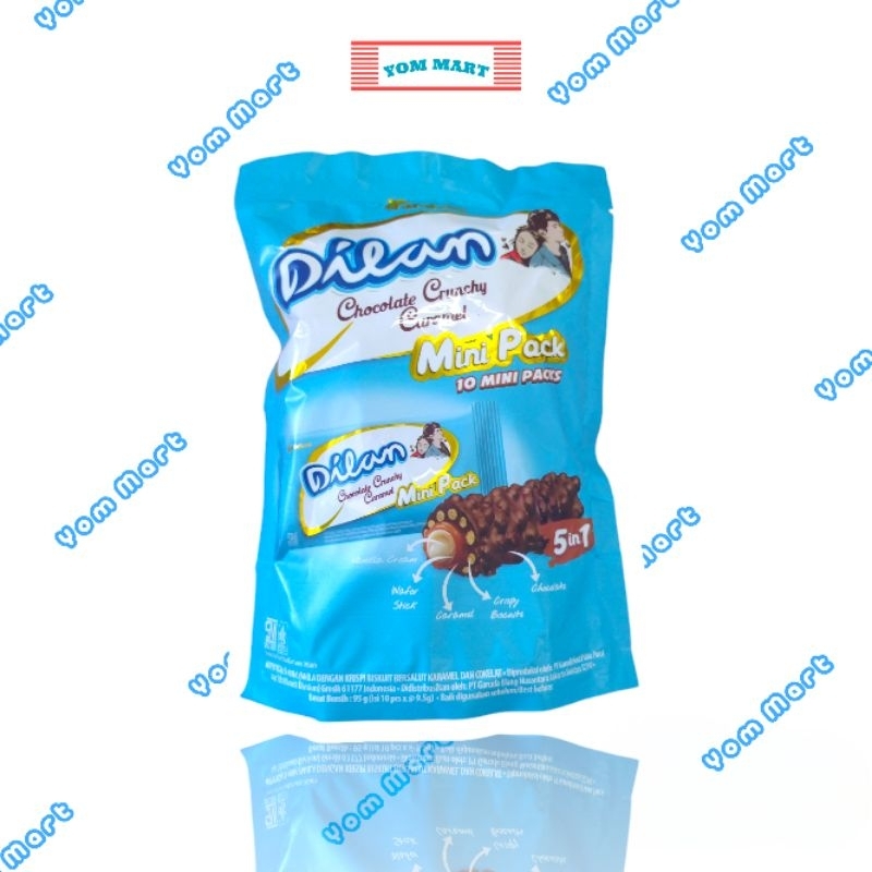 

DILAN CHOCO CRUNCHY CARAMEL MINI PACK 95G