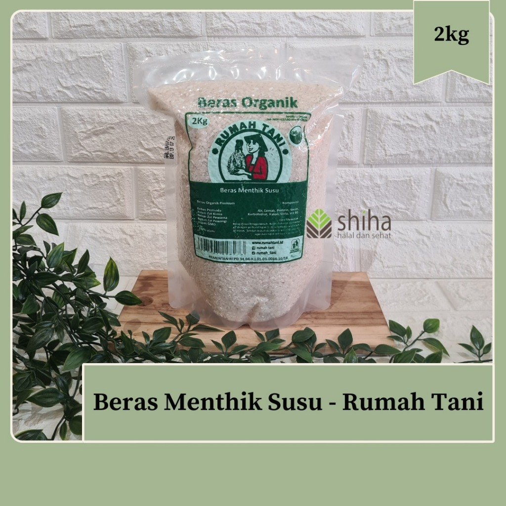 

Beras Organik Menthik Susu Rumah Tani 2 kg | Warung Shiha