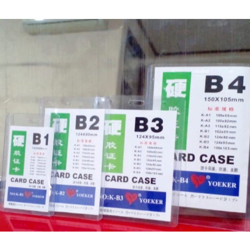 

ID Card Mika B1 B2 B3 B4 / Glue Card / Plastik Nametag ( PCS )