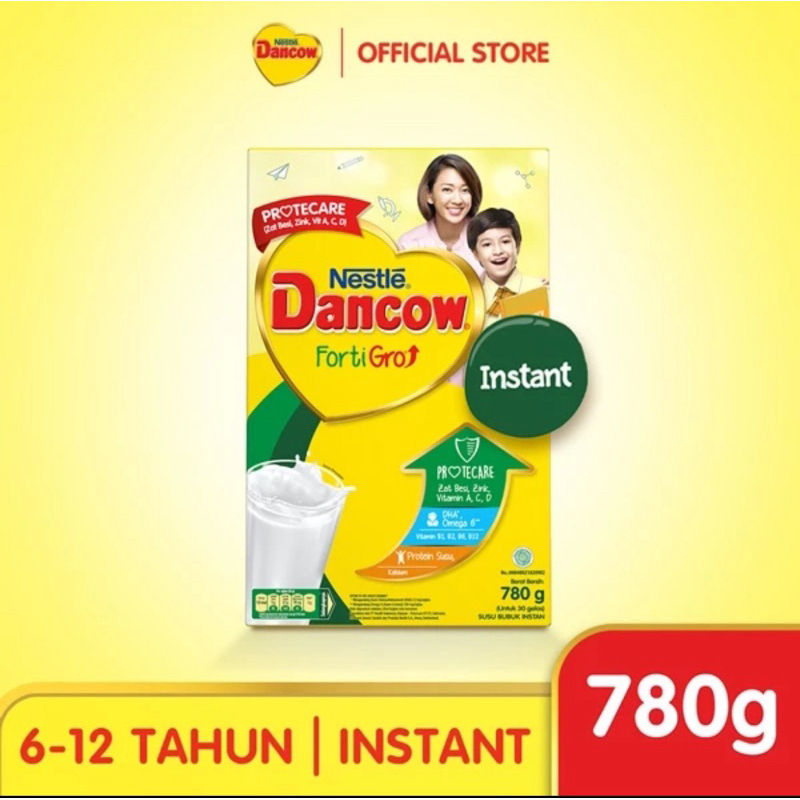 

DANCOW Fortigro Susu Bubuk Susu Anak Instant/ Cokelat/Full cream 780g
