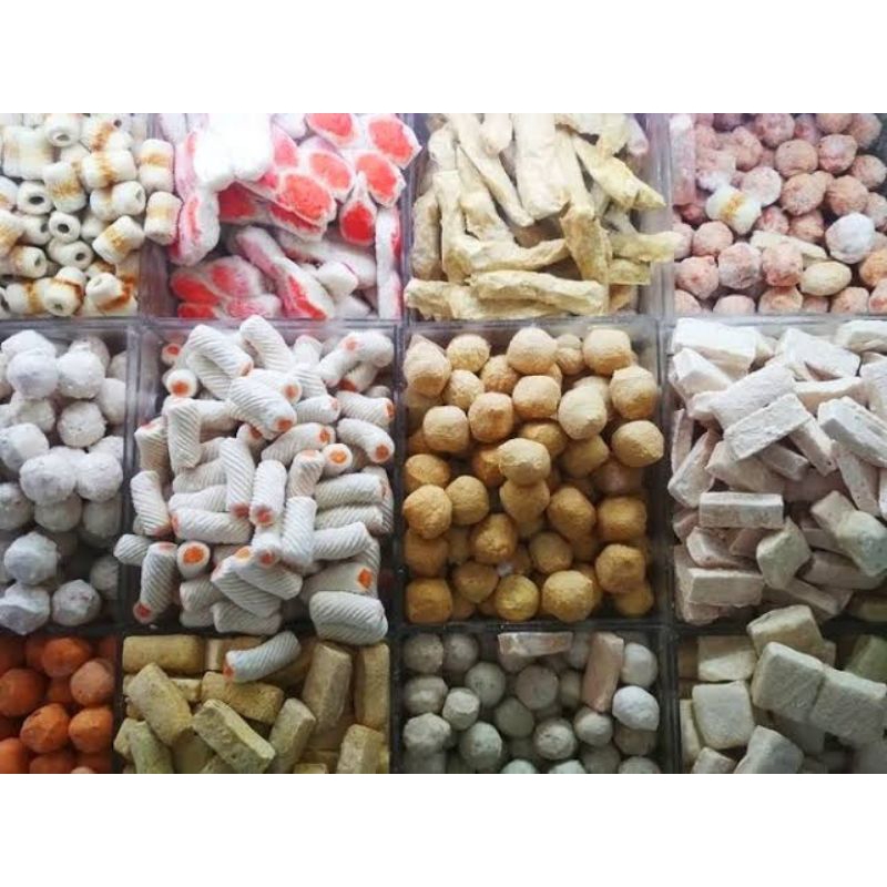 

Frozen food Mix | Topping Seblak, Baso Aci, Mie Jebew, Murah meriah