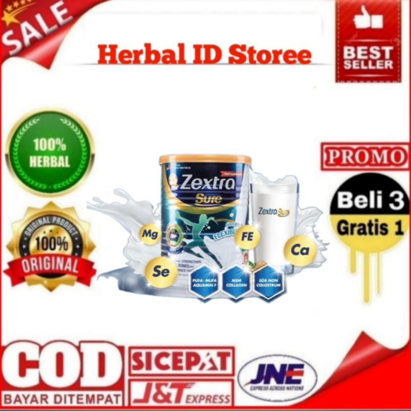 ZEXTRA SURE GOLD ASLI ORIGINAL - ZEXTRA SURE GOLD OBAT NYERI TULANG SENDI REMATIK