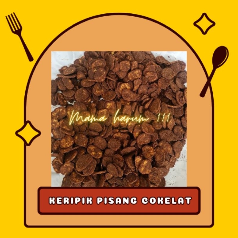 

jatim || keripik pisang bulat rasa coklat 250gr