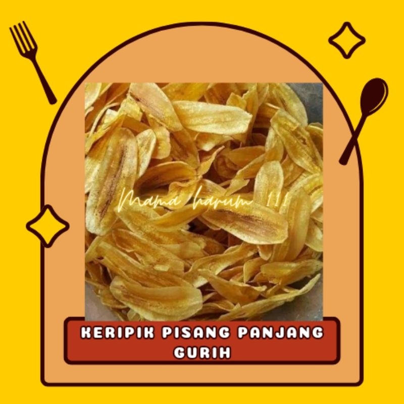 

jatim || keripik pisang panjang gurih 250gr