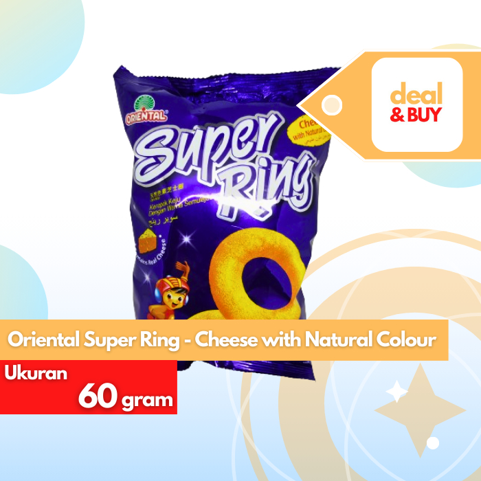 

Oriental Super Ring Cheese - Cheese with Natural Colour 60g