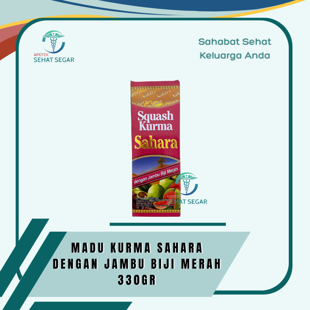 

MADU KURMA SAHARA DENGAN JAMBU BIJI MERAH BTL 330 GR