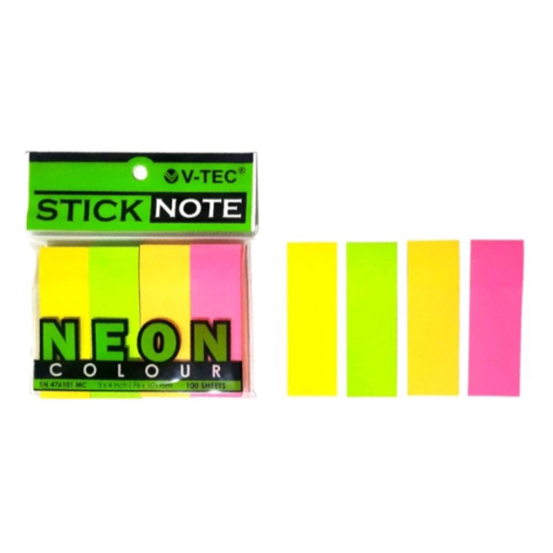 

MEMO STICKY NOTES 4 WARNA