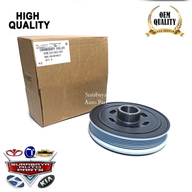 Pulley As Kruk Damper Chevrolet Captiva Diesel Disel Fl Facelift C140