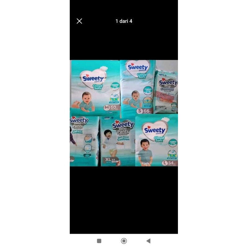 pampers sweety xl