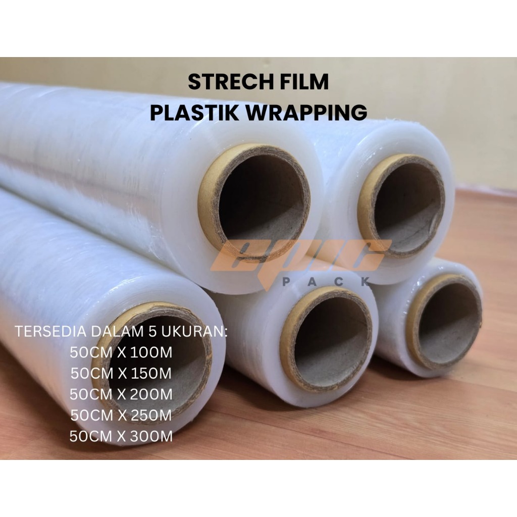 

Plastik Wrapping 50 cm / Stretch Film / Wraping / Plastik Lilit