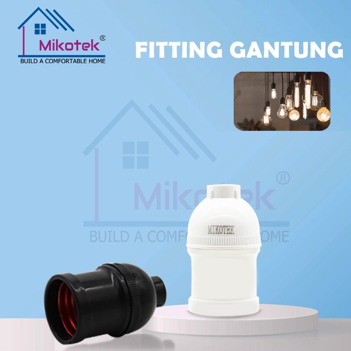 [TERMURAH] FITTING LAMPU GANTUNG MIKOTEK / FITING GANTUNG MIKOTEK