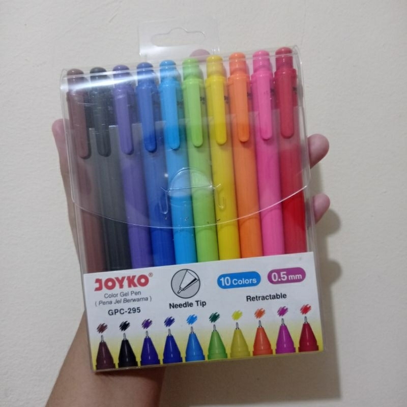 

Joyko Color Gel Pen needle tip 10 colors 0.5mm